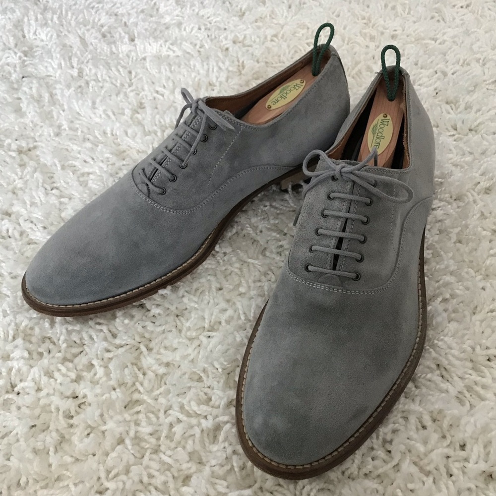 Bespoken suede Oxford